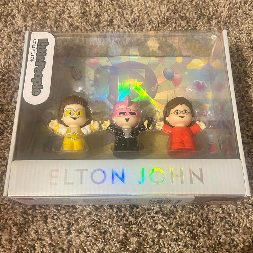 Fisher-Price Little People Elton John Collector Set (NWT)